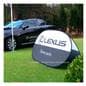 Popup banner sign with graphics