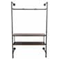 Pipe Outrigger Wall Unit with Shelf Brackets