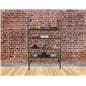 Multi-Tiered Industrial Retail Wall Shelves