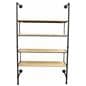 Front Facing Industrial Pipe Shelving Wall Unit 