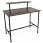 Large Pipe Display Table with Black Frame