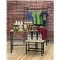 Large Pipe Retail Table Used in a Store