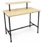 Large Pipe Retail Table with Removable Small Tabletop