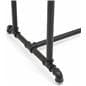 Double Rail Pipe Clothing Rack with Levelers
