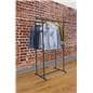 Double Rail Pipe Clothing Rack for Hanging Garments