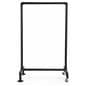 24 x 36” Black Aluminum Pipe Sign Frame | Industrial Design | Displays2Go
