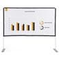 Outdoor movie projector screen with 16:9 aspect ratio 