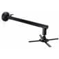 Short throw projector wall mount in heavy duty steel