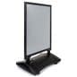 Black 30 x 40 sidewalk sign with fillable water base