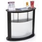 Modular Trade Show Counter with 2 PVC Lenses