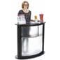 Modular Trade Show Counter, Black