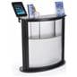 Kidney Shaped Counter with iPad Stand and Carry Bag
