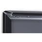 Wall Mounted Black 12 x 24 Snap Frame
