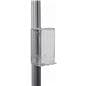 Floor Standing Hand Sanitizer Holder Accommodates Different Bottle Sizes