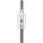 Floor standing hand sanitizer holder with adjustable acrylic dispenser