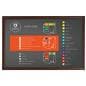 Wood effect wall snap poster frame mounts vertically and horizontally 