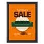 Snap frame fits standard 18x24 posters