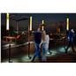 Stanchion mount LED light for indoor or outdoor use