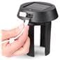 Stanchion mount LED light with USB-C cable charging option