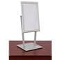 Modern countertop snap frame with V-shaped frame