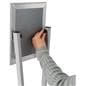 Adjustable knobs allow you to secure your frame in the desired position