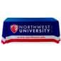 Custom table covers with machine washable fabric 
