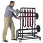 Mobile Stanchion Storage Cart