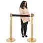 These retractable belt stanchions have endless configuration options