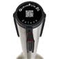 These retractable belt stanchions include a cartridge