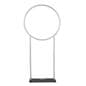 Custom printed 7ft EZ extend circle backdrop with round aluminum frame