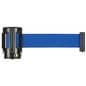 Blue Crowd Control Belt for QueuePole.Deluxe Stanchions