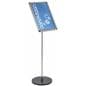 Front Loading 11 x 17 Silver Snap Frame Stand