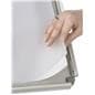 Protective Film 11 x 17 Silver Snap Frame Stand