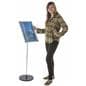 Advertising 11 x 17 Silver Snap Frame Stand