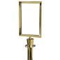 stanchion sign