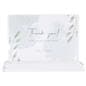 Horizontal acrylic sign holder with convenient top or side loading