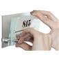 Office Door Sign with Brushed Metal Backing and Chrome Standoffs