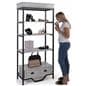 French Country Etagere Shelving with 32 inch shelf space