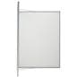 Locking poster frame with swing open door