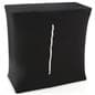 Portable counter with hidden back zipper 