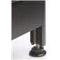 Black Knock Down Tower Showcase Foot Levels