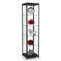 Propped Black Knock Down Tower Showcase