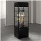 LED retail display tower in neutral space