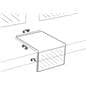 shelf label holder