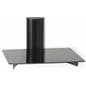 Height Adjustable Wall Mount Glass Shelf