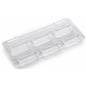 Slatwall Business Card Holders 6 Pockets