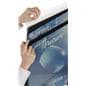 Metal Poster Stands For 22 x 28 Graphics (Black)