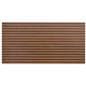 Unpropped Cherry Finish Large Slotted Wall Board Panel
