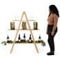 A-frame shelf with three shelves