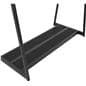 Retail clothes rack with 4 floor levelers 